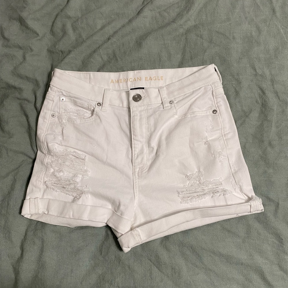 American Eagle curvy super high rise shorts